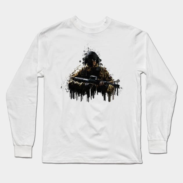 Glaz Long Sleeve T-Shirt by traxim